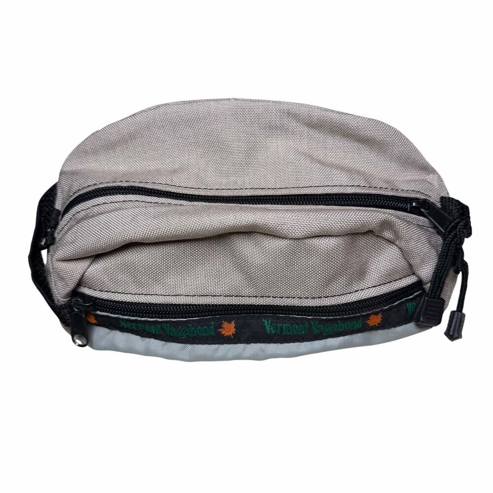 Vintage Vermont Vagabond Inc Nylon Zippered Waist Pack Fanny Pack Gorpcore